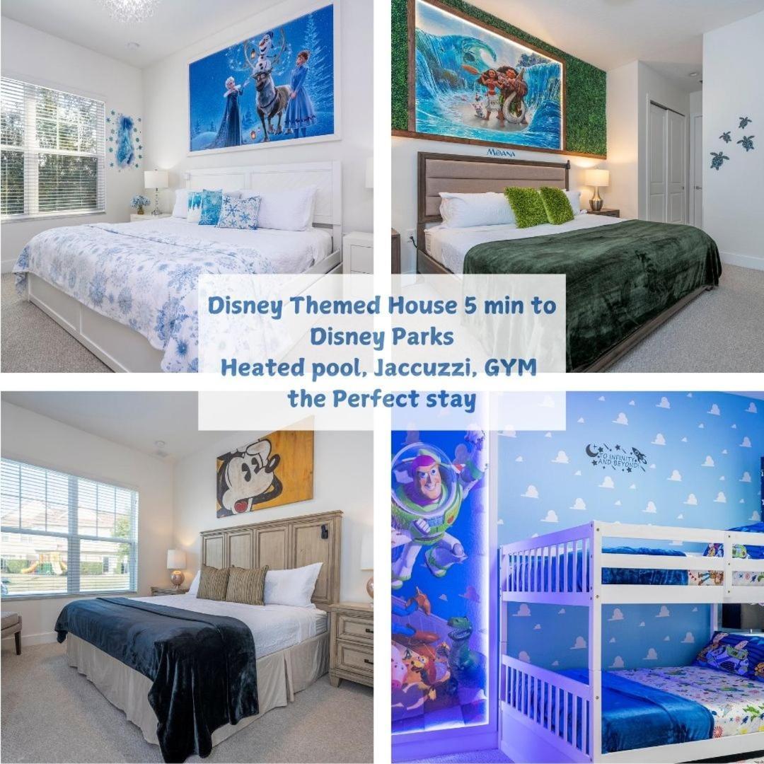 Themed Disney House 5 Min To Disney Parks, Heated Pool, Jacuzzi, Gym And More Orlando Esterno foto